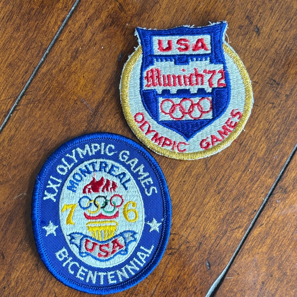 Vintage Olympic Games Patches ‘72 & ‘76